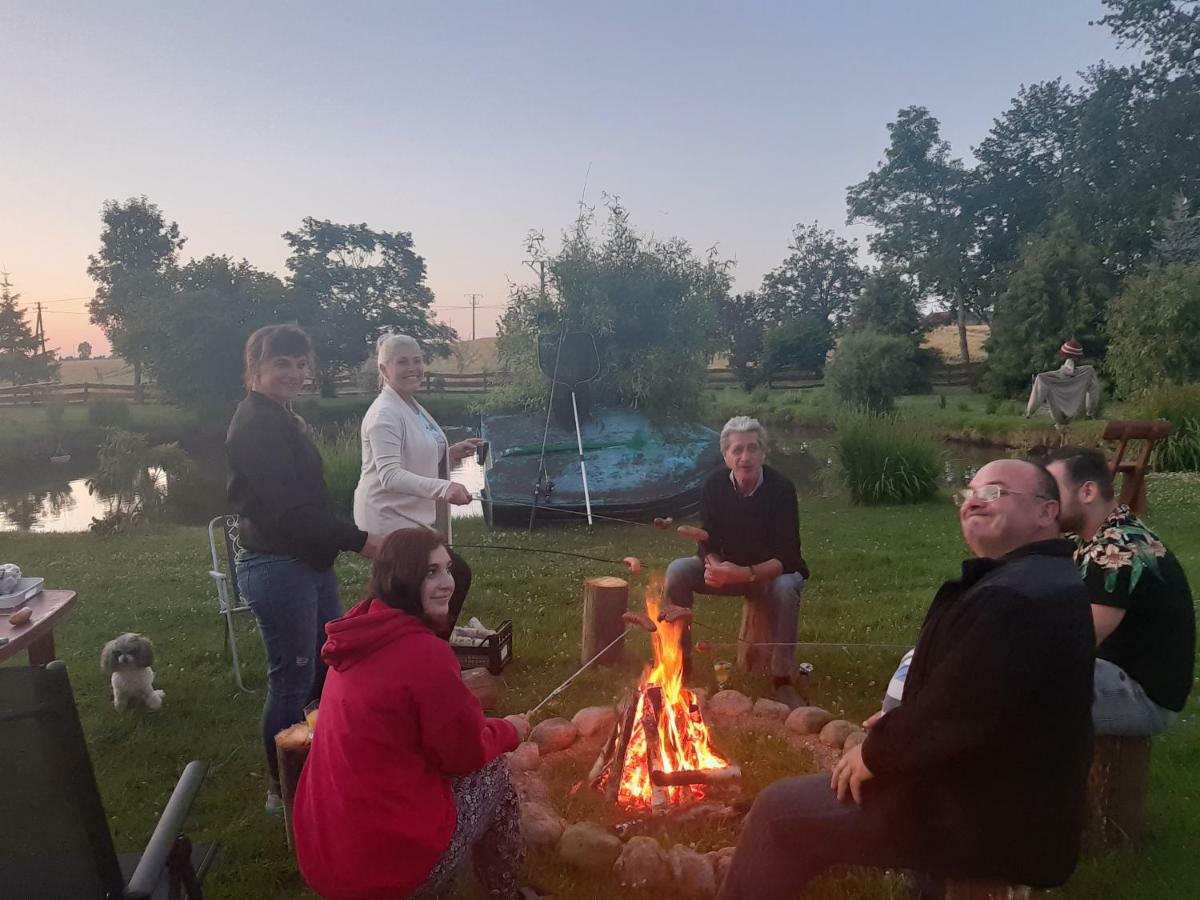 Agroturystyka Nad Stawem Mazuchowka Wydminy Exteriér fotografie